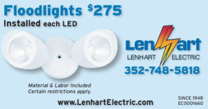 floodlights lenhart insured proficient