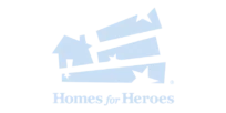 Homes for Heroes logo.