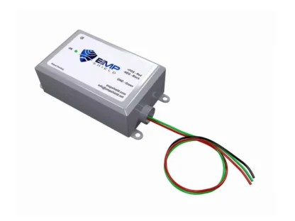 A rectangular electronic device with a label|
