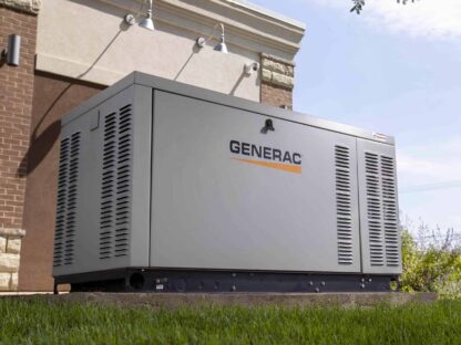 Large Generac generator in Texas||