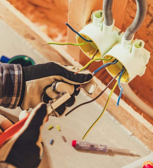 New home construction wiring